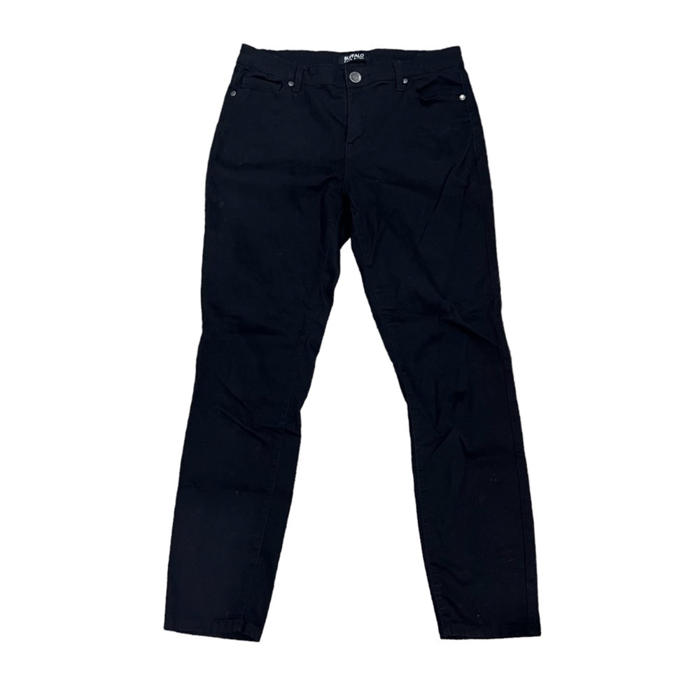 Buffalo David Bitton Black Mid Rise Stretch Skinny Ankle Jeans Size 6 Women’s